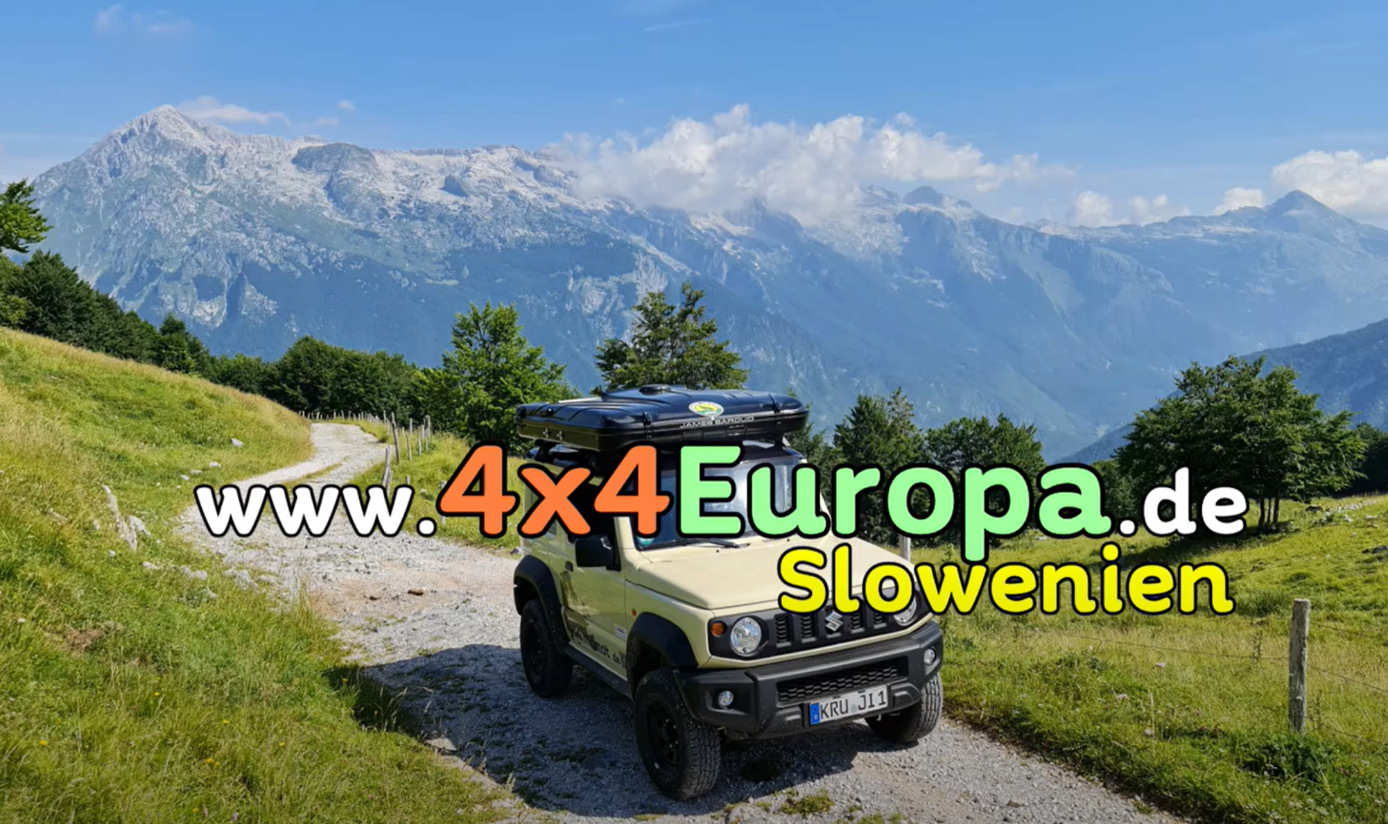 Tur off-road cu un 4x4 prin Slovenia